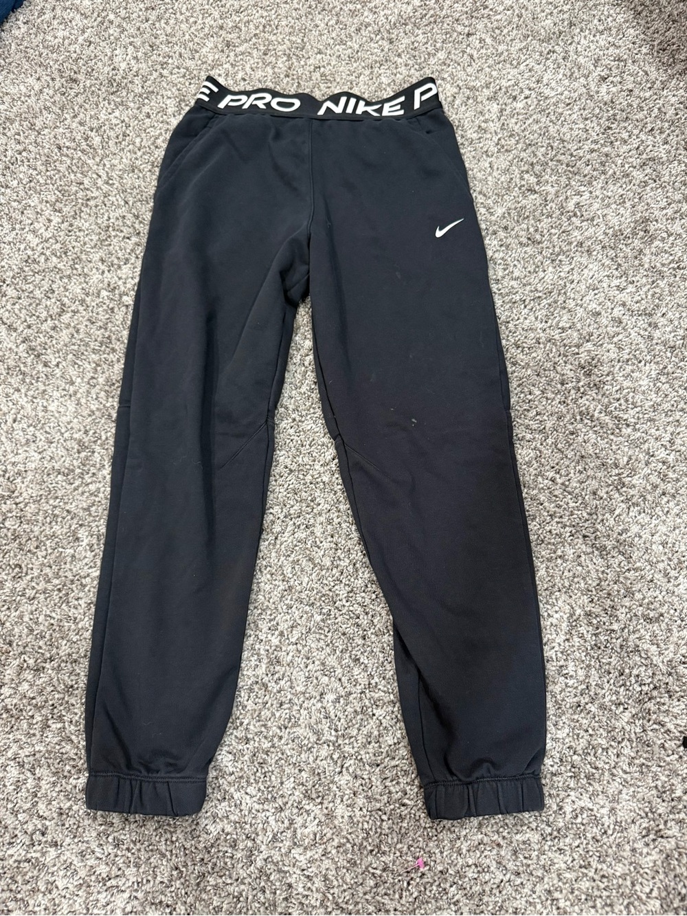 Nike Black Kids' Pro Dri-FIT Jogger Pants